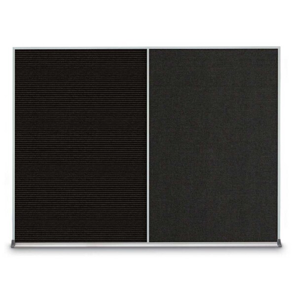 Triple Door Radius Corkboard, 72"X36", B